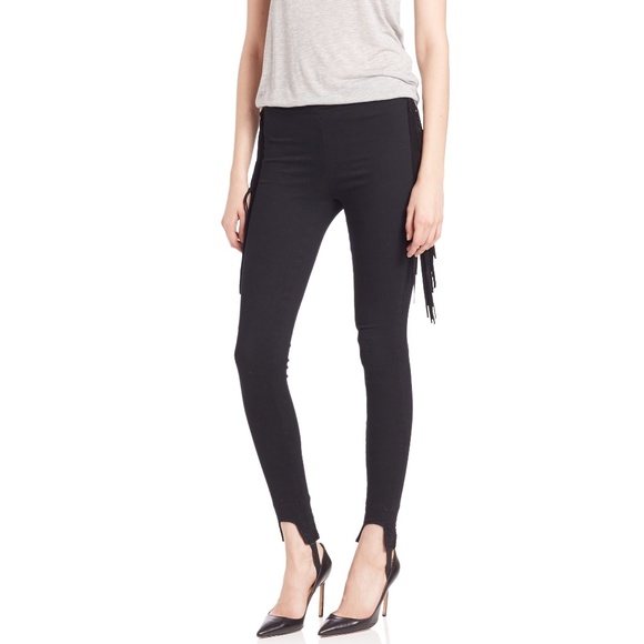 McGuire Commodore Pony Boy Faux Suede Fringe Pants - Picture 6 of 6